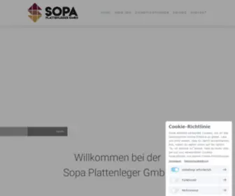 Sopa-Plattenleger.ch(Unsere Dienstleistungen) Screenshot