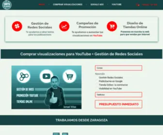 Sopademedios.es(Comprar Visualizaciones para YouTube) Screenshot