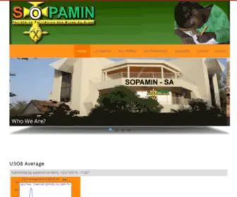 Sopamin-SA.com(SOPAMIN SA) Screenshot