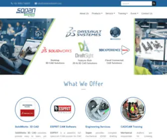 Sopaninfotech.com(SOPAN Infotech) Screenshot