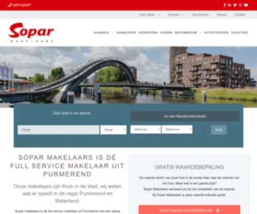 Sopar.nl(Makelaar Purmerend) Screenshot