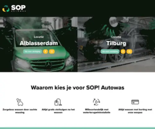 Sopautowas.nl(Tilburg & Alblasserdam) Screenshot