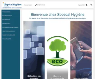 Sopecal-Hygiene.com(Sopecal Hygiène) Screenshot