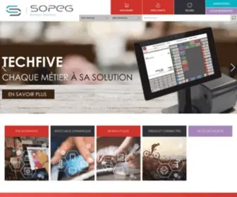 Sopeg.com(Découvrez TECHFIVE) Screenshot