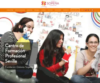 Sopenasevilla.org(Centro de Formación Profesional) Screenshot