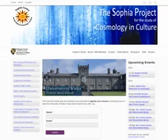 Sophia-Project.net(Sophia Project) Screenshot