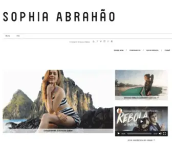 Sophiaabrahao.com.br(Sophia Abrahão) Screenshot