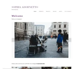 Sophiaadornetto.com(Sophia Adornetto) Screenshot