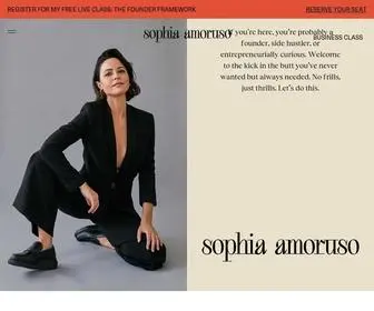 Sophiaamoruso.com(Sophia Amoruso) Screenshot