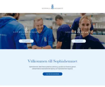 Sophiahemmet.se(Sophiahemmet) Screenshot