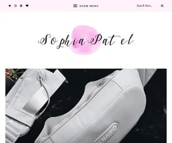 Sophiapatel.co.uk(Sophia Patel) Screenshot