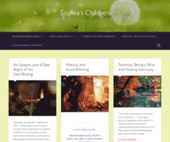 Sophias-Children.com(Living and Leading the Transformation) Screenshot