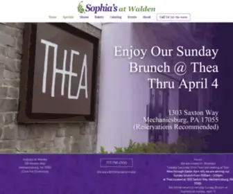 Sophiasatwalden.com(Sophia's at Walden) Screenshot