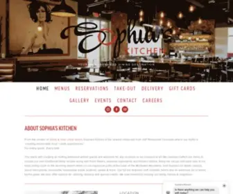 Sophiasaz.com(Sophia's Kitchen) Screenshot