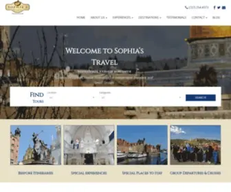 Sophiastravel.com(Sophia's Travel) Screenshot