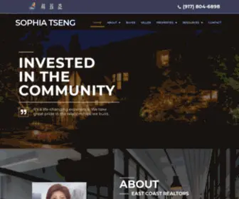 Sophiatseng.com(Sophia Tseng) Screenshot