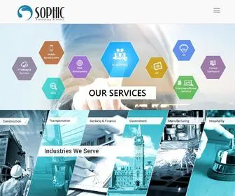 Sophicts.com(Sophic Technology Services Inc) Screenshot