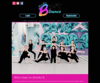 Sophiedancestudiob.com(Studio B Dance) Screenshot