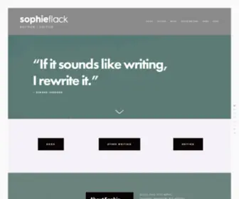 Sophieflack.com(SOPHIE FLACK) Screenshot