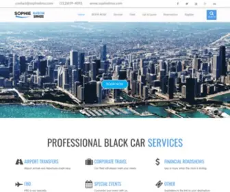 Sophielimo.com(Sophie Limo Black Car Services Chicago Executive Transportation) Screenshot