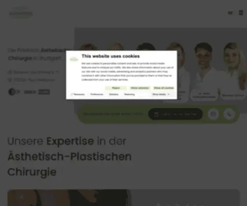 Sophienklinik-Stuttgart.de(Fachklinik für Plastisch) Screenshot