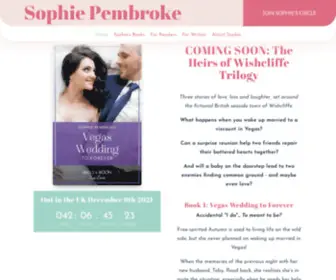 Sophiepembroke.com(Sophie Pembroke) Screenshot