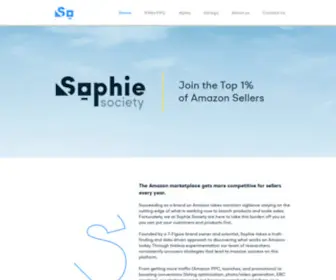 Sophiesociety.com(Home) Screenshot