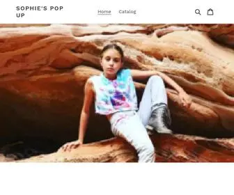 Sophiespopup.com(Sophie's Pop Up) Screenshot