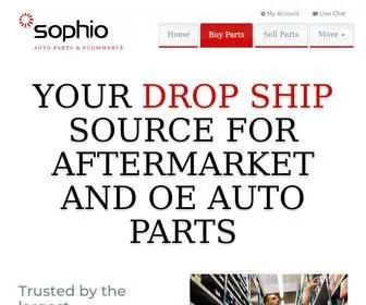 Sophio.com(Drop Ship Aftermarket and OEM Auto Parts) Screenshot