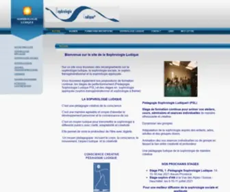 Sophrologieludique.com(SOPHROLOGIE LUDIQUE) Screenshot