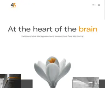 Sophysa.com(At the heart of the brain) Screenshot