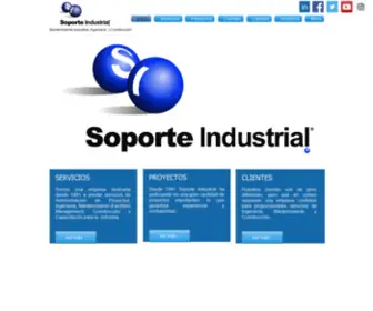 Sopind.com(Soporte Industria Facilities Management) Screenshot