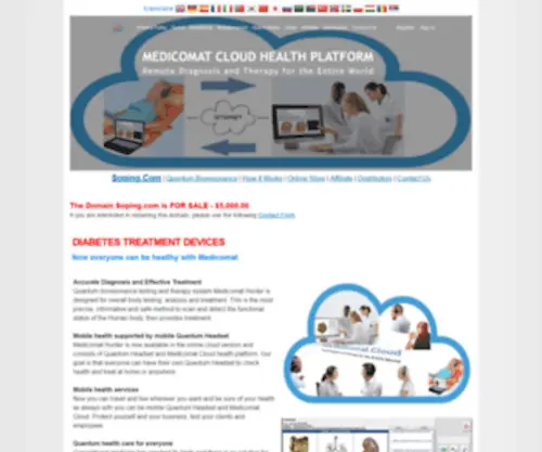 Soping.com(Diabetes Treatment) Screenshot