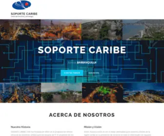 Soportecaribe.com(Centro de servicios y tecnologia) Screenshot