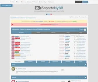 Soportemybb.es(Soporte Oficial para foros mybb en espa) Screenshot