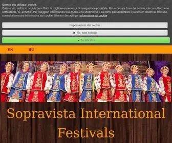 Sopravista.com(Sopravista Events) Screenshot