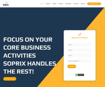 Soprix.com(Soprix Corporate Services) Screenshot