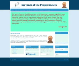 Sops.in(Servants of the People Society) Screenshot