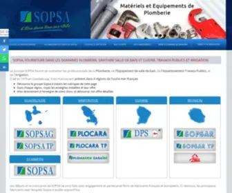 Sopsa-Plomberie.fr(Groupe) Screenshot