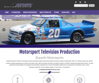 Sopwithmotorsports.com(Motorsport Television Production) Screenshot