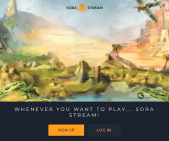 Sorastream.com(Sora Stream) Screenshot