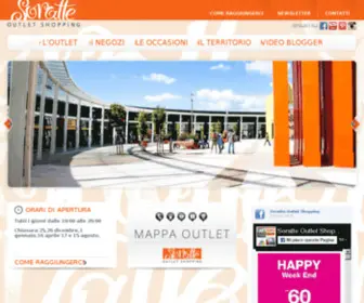 Soratteoutlet.it(Soratte Outlet Shopping) Screenshot