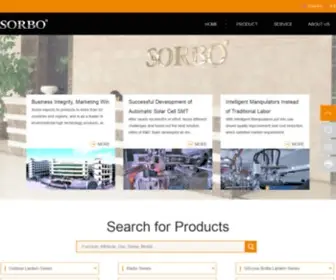 Sorbo.cn(浙江硕而博科技股份有限公司) Screenshot