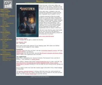 Sorcerer-RPG.com(Sorcerer RPG) Screenshot