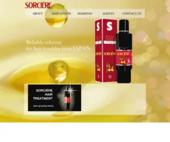 Sorciere-Hair.com(SORCIÈRE) Screenshot