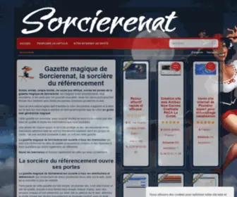 Sorcierenat.com(Sorcierenat) Screenshot