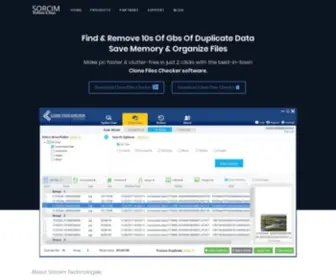 Sorcim.com(Find all the softwares and apps launched by Sorcim Technologies) Screenshot