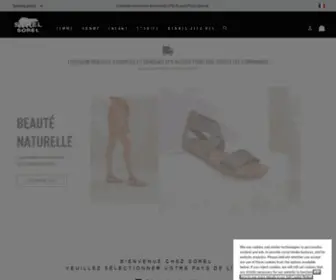 Sorelfootwear.fr(SOREL®) Screenshot