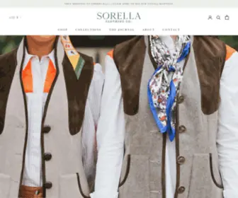 Sorellaclothingco.com(Sorella Clothing Co) Screenshot