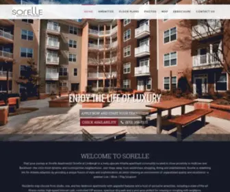 Sorelleapartments.com(Apartments in Lindbergh) Screenshot